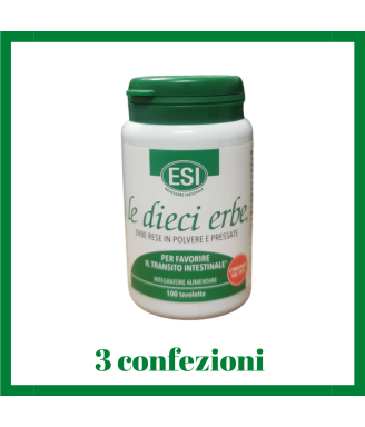 Esi Le dieci erbe integratore naturale per la stitichezza intestino pigro