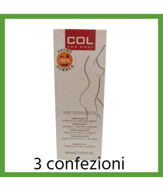 Col Vital plus trattamento collagene marino corpo idratante nutriente 3confezioni