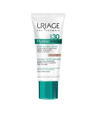 Uriage Hyseac 3 Regul trattamento viso colorato per pelle grassa SPF 30 40 ml