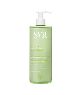 SVR SEBIACLEAR Gel Moussant detergente purificante anti-imperfezioni 400ml