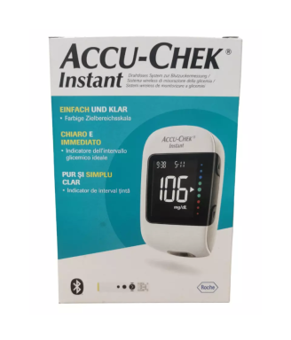 Accu-check Instant glucometro misuratore glicemia diabete sangue test immediato