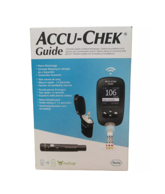 Accu-check Guide glucometro misuratore glicemia diabete sangue