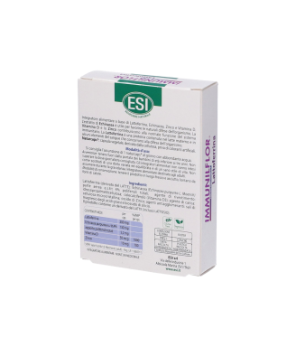 Esi Immunilflor lattoferrina integratore sistema imunitario vitamina D 40capsule