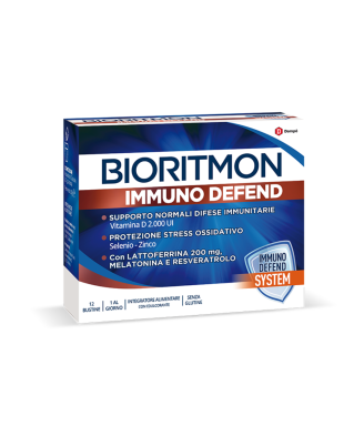 Bioritmon immuno defend sistema immunitario vitamina D lattoferrina no glutine